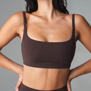 NWT CLOUD II SCOOP BRA - ESPRESSO / SMALL